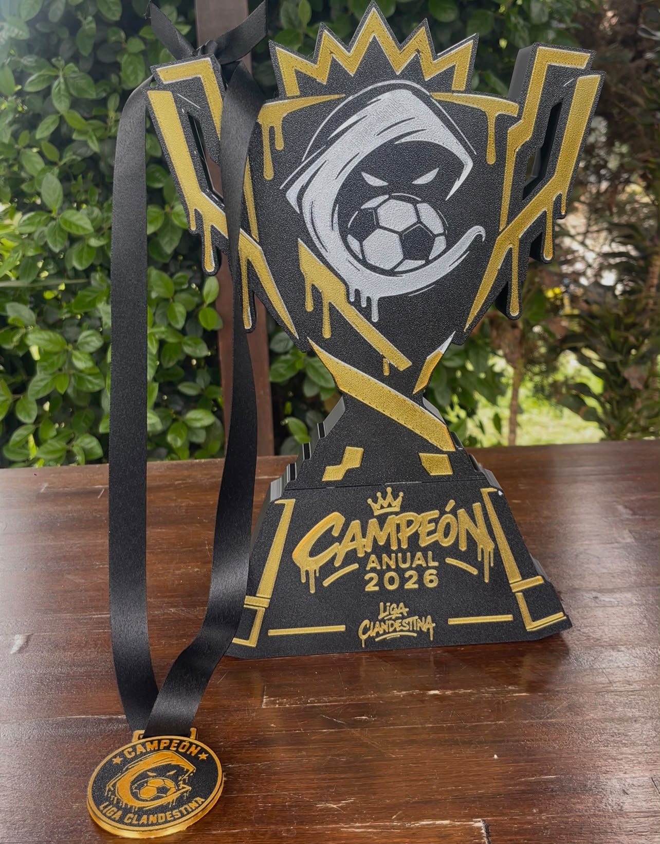 Trofeos y medallas personalizados